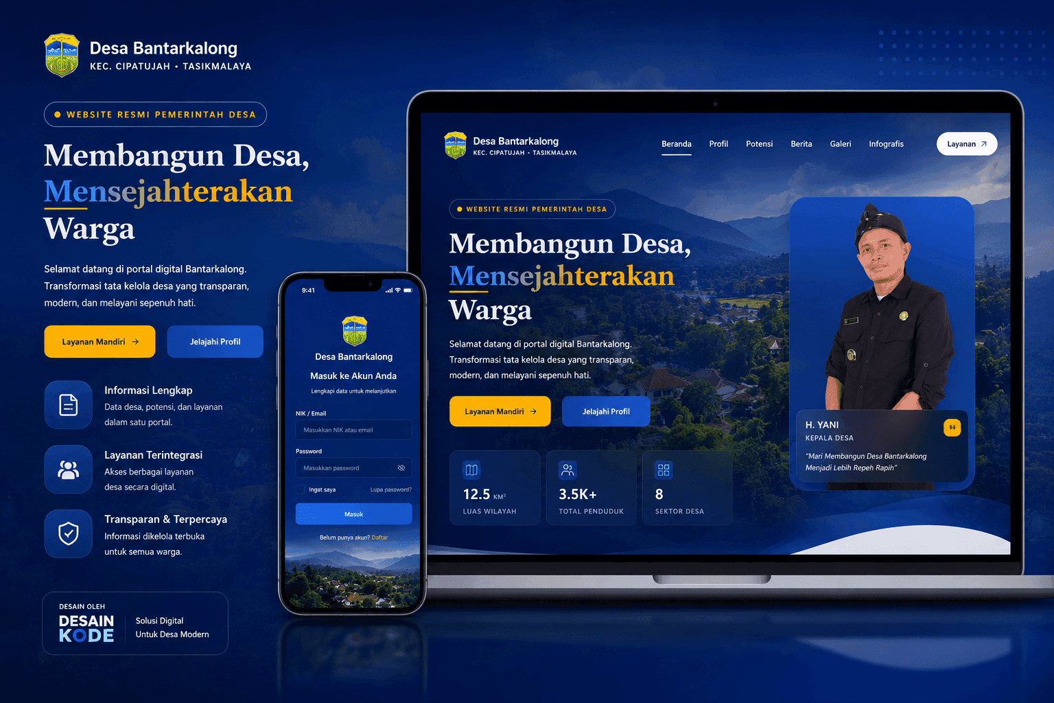 Kecamatan Bantarkalong - Sistem Informasi & Website