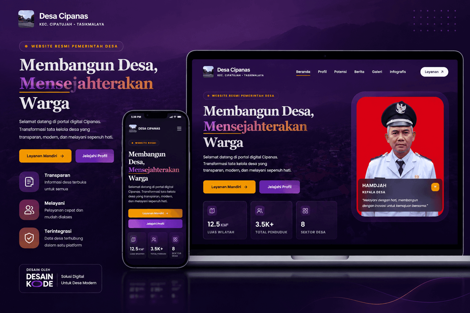 Desa Cipanas - Sistem Informasi & Website Desa